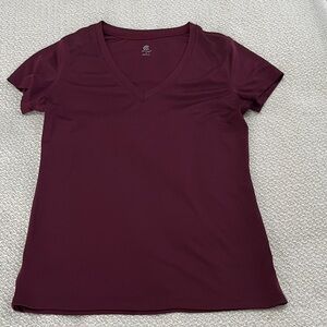 Champion Women's Short Sleeve V-Neck Top